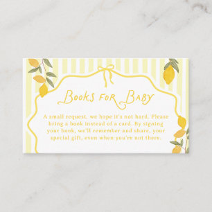 Carte D'accompagnement Fête de bébé Little Cutie avec un ruban orange - T