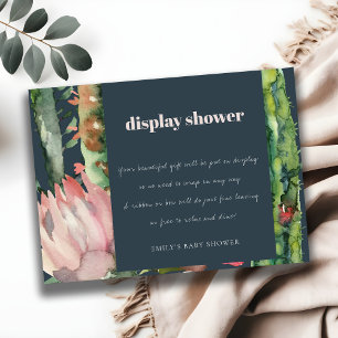 CARTE D'ACCOMPAGNEMENT FETE DE NAISSANCE AVEC PRESENTATION DE CACTUS DU D