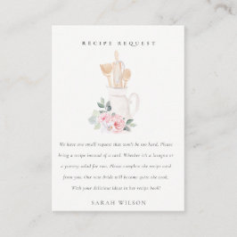 Carte D'accompagnement Fête des mariées de demande de recette florale pou