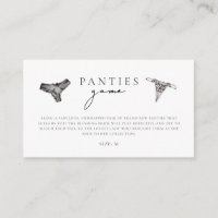 Fête des mariées de lingerie du jeu de la culotte
