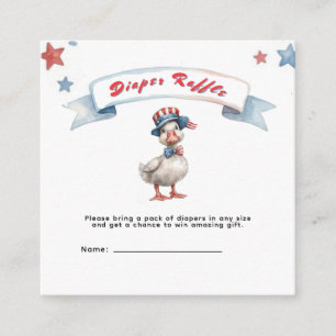 Carte D'accompagnement Fête du 14 juillet Cadeau pour Baby Shower Couches
