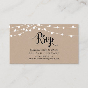 Carte D'accompagnement Feux rustiques de chaîne de batterie, noir, répons