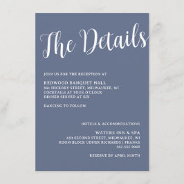 Carte D'accompagnement Fiche de fermeture du Mariage de pêche