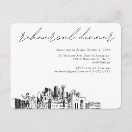 Carte D'accompagnement Fiche du boîtier de la répétition Mariage de Dalla