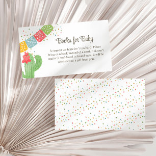 Carte D'accompagnement Fiesta Mexicana Cactus Confetti Livres pour bébé