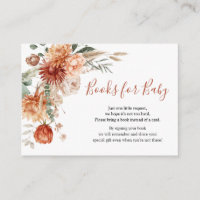 Fleur sauvage Fall in Love Baby showers Livres pou