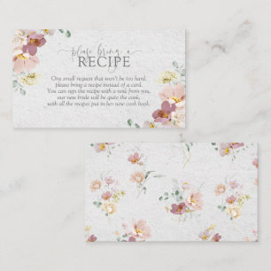 Carte D'accompagnement Fleurs De Jardin Roses Vierges S'Il Vous Plaît App