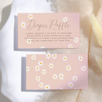 Fleurs de marguerite Bohème Rose Baby Shower