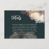 Fleurs Romantiques Détails Élégants de Mariage Flo