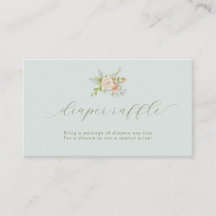 Fleurs vintages Bleues Botaniques Raffle de couche