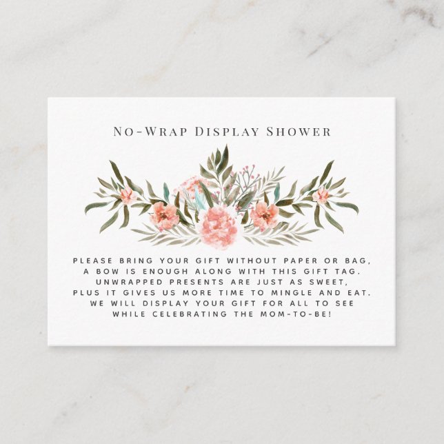 Carte D'accompagnement Fleuve Sunkissed | Pas d'insertion de douche d'aff (Devant)