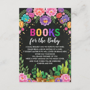 Carte D'accompagnement Floral Fiesta Nacho Moyenne des livres mexicains p