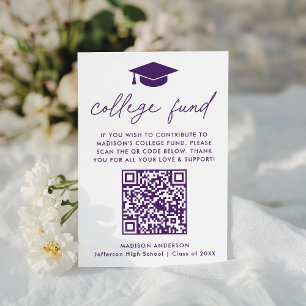 Carte D'accompagnement Fonds du collège universitaire d'études supérieure