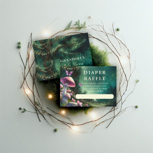 Carte D'accompagnement Fromage de couches Refus de forêt enchâssée Champi