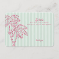 Green Palm Springs Pastel Beach Détails Insérer
