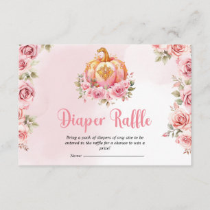 Carte D'accompagnement Halloween Petit Baby shower Citrouille Déchets Raf