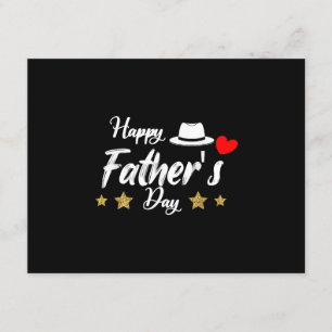 Carte D'accompagnement Happy Fête des pères 2025 Tshirt pour hommes papa 