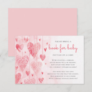 Carte D'accompagnement Hearts Sweetheart Showbook for Baby Endoor 