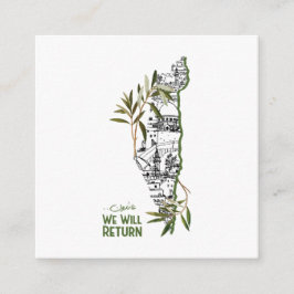 Carte D'accompagnement Homes dans la carte, Embracé par les Branches d'Ol