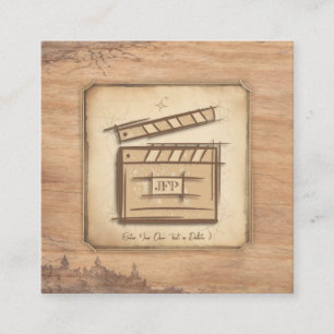 Carte D'accompagnement Idée cadeau pour cinéaste, acteur, réalisateur de 