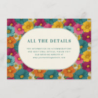 Illustration florale multicolore joyeuse
