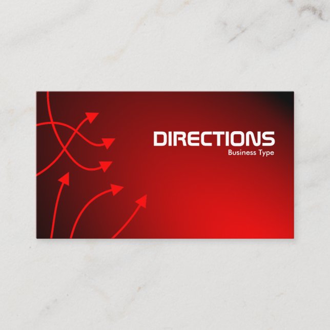 Carte D'accompagnement Instructions - Rouge illuminé (Devant)