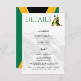 Carte D'accompagnement Jamaïque Couple