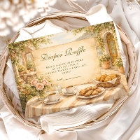 Jardin de café italien Tirage au sort des couches