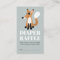 Joli Baby shower de foin de bois de renard Raffin