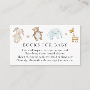 Carte D'accompagnement Jouets bébé Vintages doux Livres pour Baby insert 