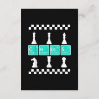 Joueur d'échecs Lover Tableau périodique Drôle Cad
