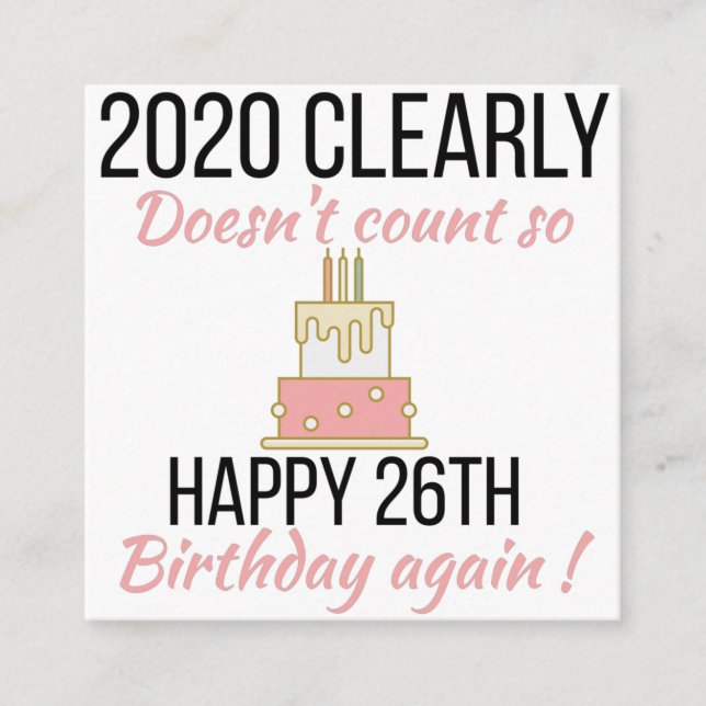 Carte D'accompagnement Joyeux 25e anniversaire, Funny 25e anniversaire ca (Devant)