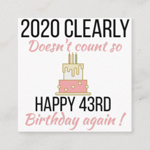 Carte D'accompagnement Joyeux 44ème anniversaire, Funny 44ème anniversair