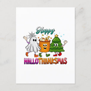 Carte D'accompagnement Joyeux Hallothanksmas