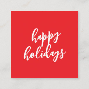 Carte D'accompagnement Joyeux Noël et Nouvel An Message de la Saison