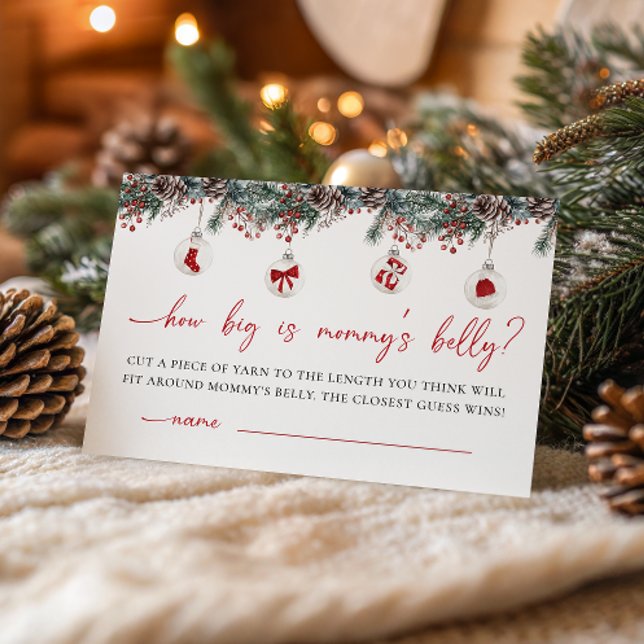 Carte D'accompagnement Joyeux petit Baby shower à quel point le ventre de (Créateur téléchargé)