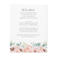 Katrina Pink Floral Mariage Détails sur l'invité