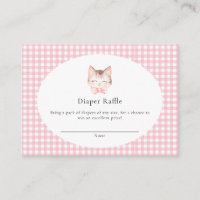 Kitty Chat rose Purr-fect Baby shower bébé fille