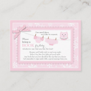 Carte D'accompagnement La couche-culotte de tutu de flocons de neige