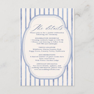 Carte D'accompagnement La Dolce Vita Lemon Citrus wedding details
