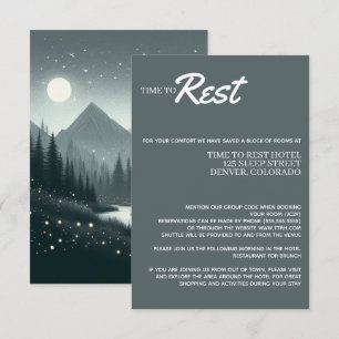 Carte D'accompagnement La magie des montagnes