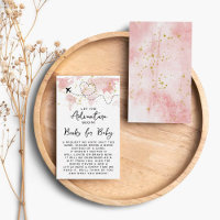 "Laissons Commencer L'Aventure !" Baby shower Cart