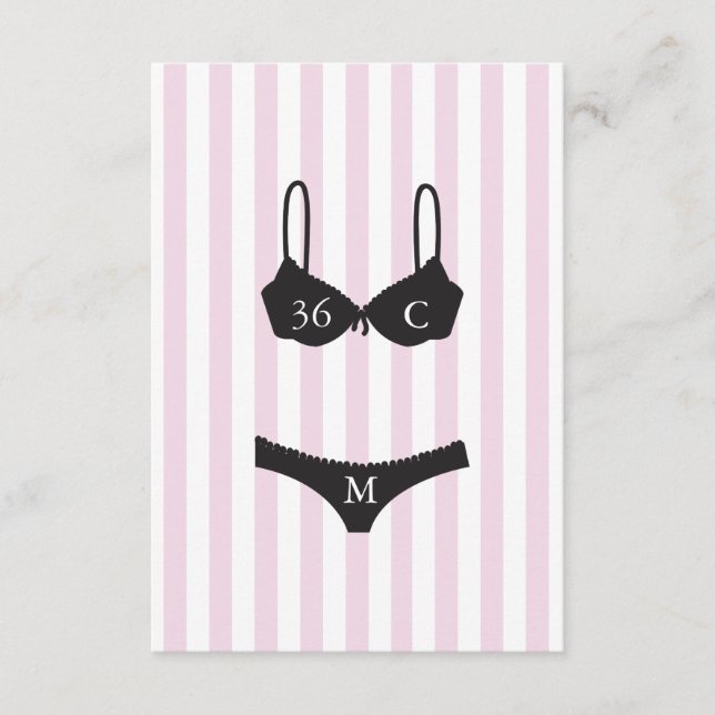Carte D'accompagnement Lavendar & White Stripes Bachelorette Party Insére (Devant)