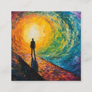 Carte D'accompagnement Le bord de la dimension