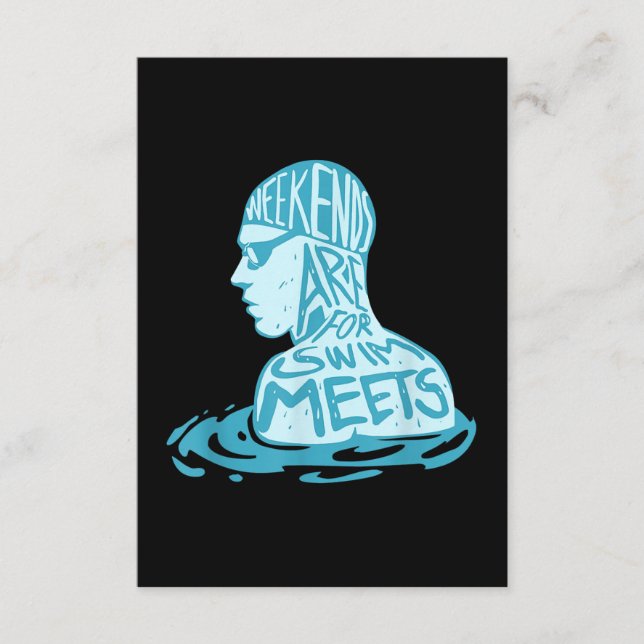 Carte D'accompagnement Le poison de Swimming Summer (Devant)