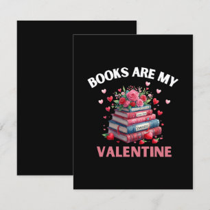 Carte D'accompagnement Les Livres Drôle Sont Mon Valentin