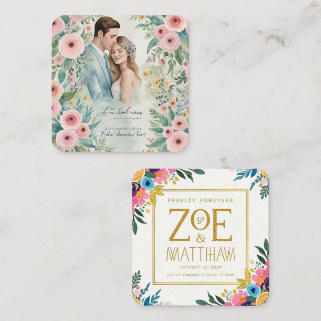 Carte D'accompagnement Les Premières Impressions comptent ! (Devant / Derrière)