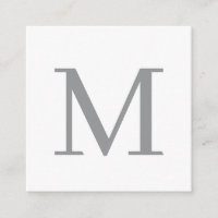 LETTRE INITIALE GRECQUE CHIC MOYENNE
