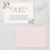 Lettre or florale Livres élégants pour bébé