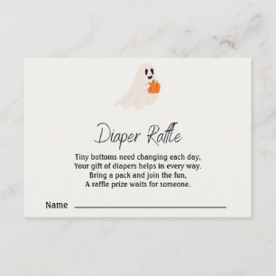 Carte D'accompagnement Little Boo Est Presque Prête Baby Shower Hallowee